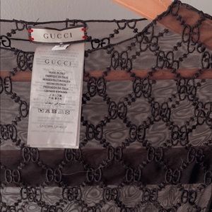 Gucci blouse monogram